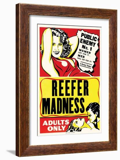 Reefer Madness-null-Framed Art Print