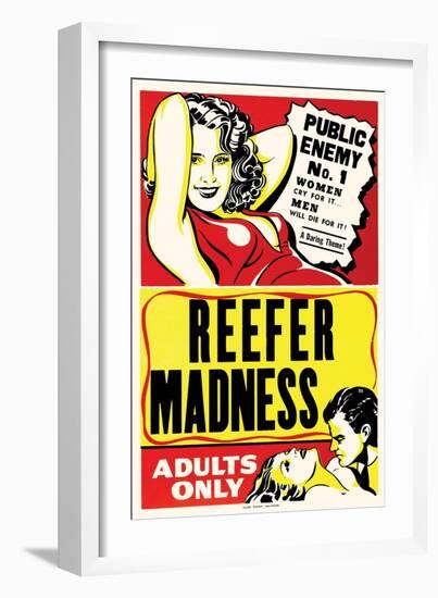 Reefer Madness-null-Framed Art Print