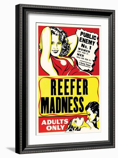 Reefer Madness--Framed Art Print