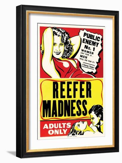 Reefer Madness-null-Framed Art Print