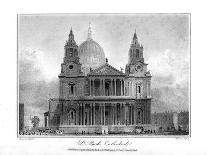 St Paul's Cathedral, London, 1804-Reeve-Mounted Giclee Print