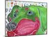 Reeves the Dachshund-Lauren Moss-Mounted Giclee Print