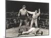 Referee Counting Down Knockout-null-Mounted Photo