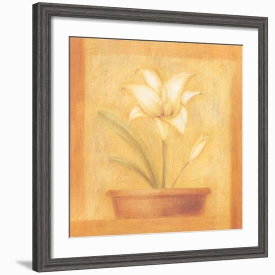 Refined Flower II-Lewman Zaid-Framed Art Print