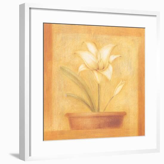 Refined Flower II-Lewman Zaid-Framed Art Print