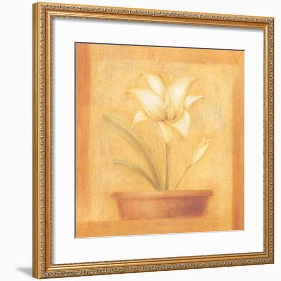 Refined Flower II-Lewman Zaid-Framed Art Print