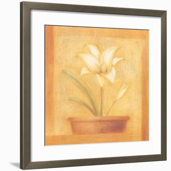 Refined Flower II-Lewman Zaid-Framed Art Print