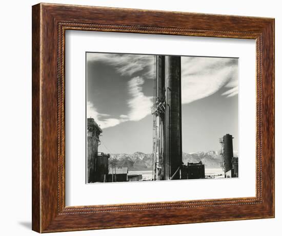 Refinery, Owens Valley, 1956-Brett Weston-Framed Photographic Print