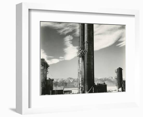 Refinery, Owens Valley, 1956-Brett Weston-Framed Photographic Print