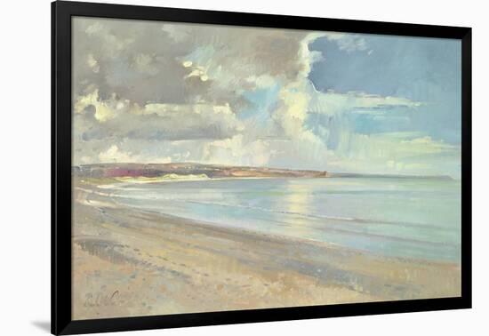 Reflected Clouds, Oxwich Beach, 2001-Timothy Easton-Framed Premium Giclee Print