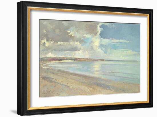 Reflected Clouds, Oxwich Beach, 2001-Timothy Easton-Framed Giclee Print