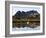 Reflected in Tarn on 'Cradle Mountain - Lake St Clair National Park', Tasmania, Australia-Christian Kober-Framed Photographic Print