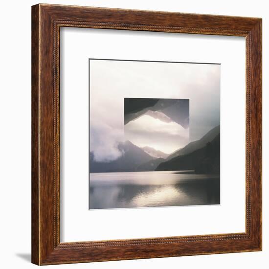 Reflected Landscape II-Laura Marshall-Framed Art Print