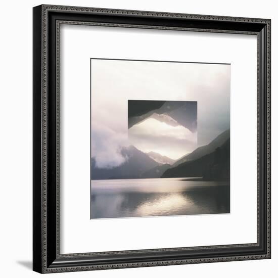 Reflected Landscape II-Laura Marshall-Framed Art Print