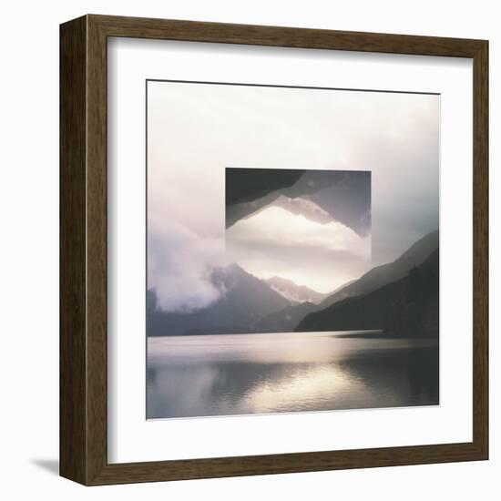 Reflected Landscape II-Laura Marshall-Framed Art Print