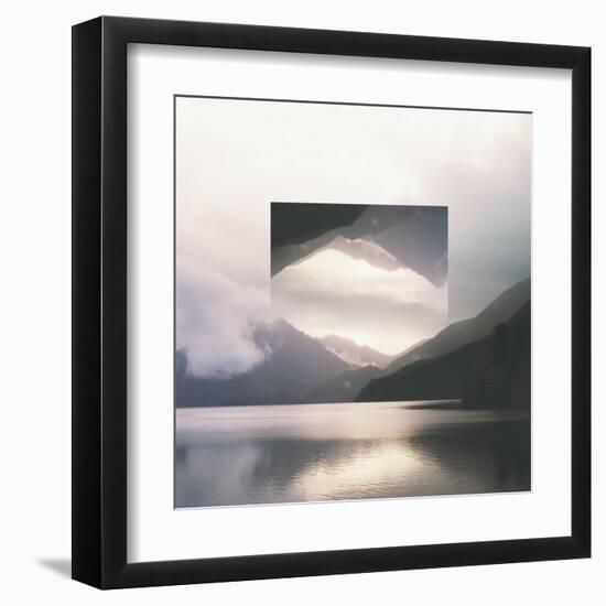 Reflected Landscape II-Laura Marshall-Framed Art Print