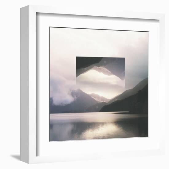 Reflected Landscape II-Laura Marshall-Framed Art Print