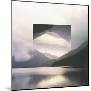 Reflected Landscape II-Laura Marshall-Mounted Art Print
