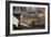 Reflected Light on Canalside Wall in Venice, Italy-Richard Bryant-Framed Photo