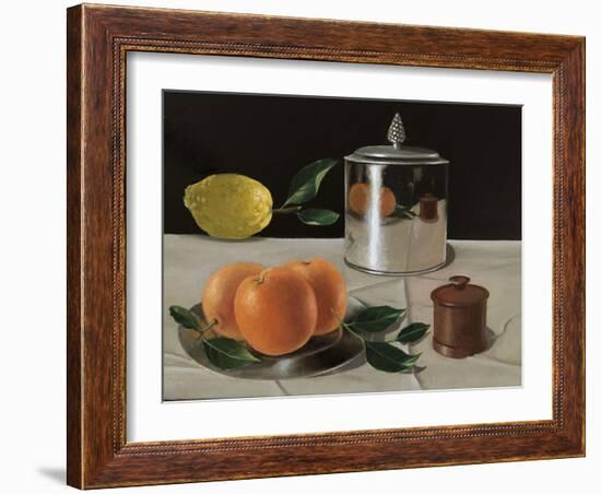 Reflected Oranges, 2015-ELEANOR FEIN FEIN-Framed Giclee Print