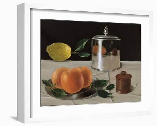 Reflected Oranges, 2015-ELEANOR FEIN FEIN-Framed Giclee Print