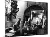 Reflected Portrait of Artist Claes Oldenburg, Sitting in Dirty, Studio Apartment-Yale Joel-Mounted Premium Photographic Print