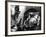 Reflected Portrait of Artist Claes Oldenburg, Sitting in Dirty, Studio Apartment-Yale Joel-Framed Premium Photographic Print