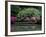 Reflecting pool and Rhododendrons in Japanese Garden, Seattle, Washington, USA-Jamie & Judy Wild-Framed Photographic Print