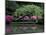 Reflecting pool and Rhododendrons in Japanese Garden, Seattle, Washington, USA-Jamie & Judy Wild-Mounted Photographic Print