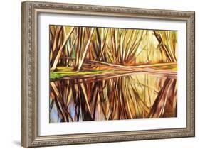 Reflectioin-Hyunah Kim-Framed Art Print