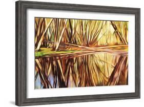 Reflectioin-Hyunah Kim-Framed Art Print