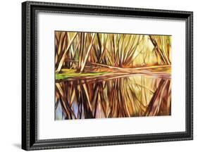 Reflectioin-Hyunah Kim-Framed Art Print