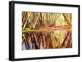 Reflectioin-Hyunah Kim-Framed Art Print