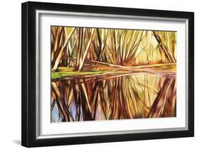 Reflectioin-Hyunah Kim-Framed Art Print