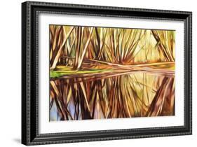 Reflectioin-Hyunah Kim-Framed Art Print