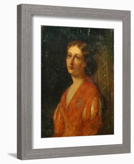 Reflection, 1873-John Everett Millais-Framed Giclee Print