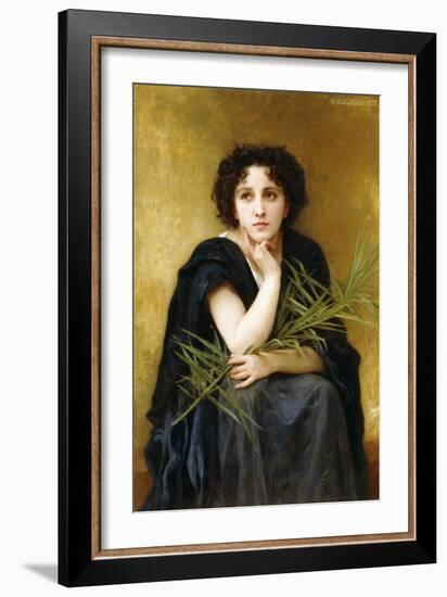 Reflection, 1898-William Adolphe Bouguereau-Framed Giclee Print