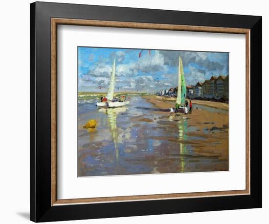 Reflection, Bray Dunes, France-Andrew Macara-Framed Giclee Print