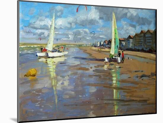 Reflection, Bray Dunes, France-Andrew Macara-Mounted Giclee Print