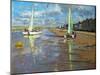 Reflection, Bray Dunes, France-Andrew Macara-Mounted Giclee Print