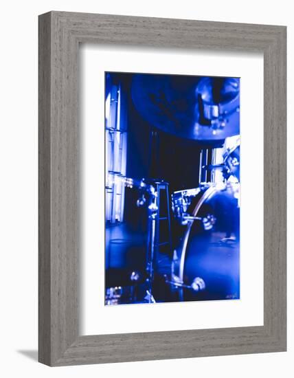 Reflection Drums-null-Framed Photographic Print