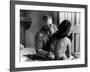REFLECTION IN A GOLDEN EYE, 1967 directed by JOHN HUSTON Marlon Brando / Elizabeth Taylor (b/w phot-null-Framed Photo