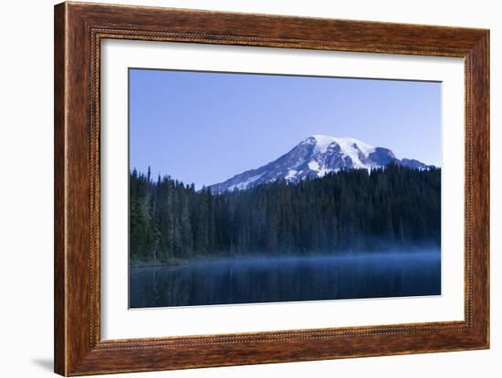 Reflection Lake, Mt. Rainier National Park, WA-Justin Bailie-Framed Photographic Print