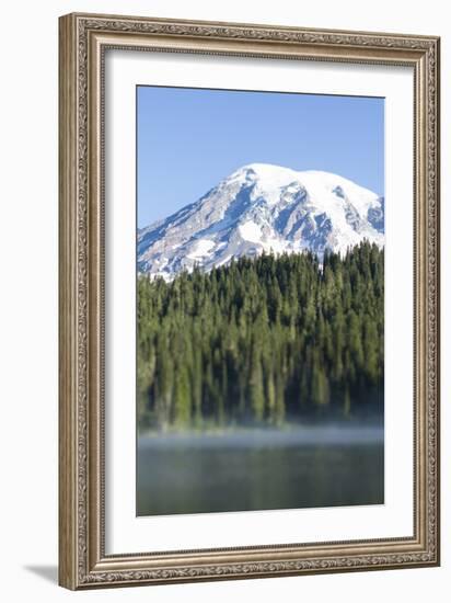 Reflection Lake. Mt. Rainier National Park, WA-Justin Bailie-Framed Photographic Print