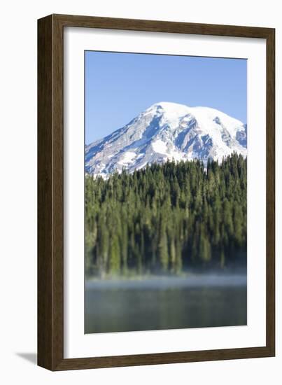 Reflection Lake. Mt. Rainier National Park, WA-Justin Bailie-Framed Photographic Print