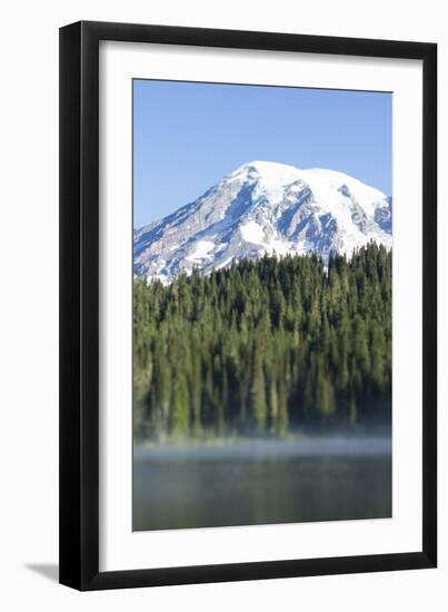 Reflection Lake. Mt. Rainier National Park, WA-Justin Bailie-Framed Photographic Print