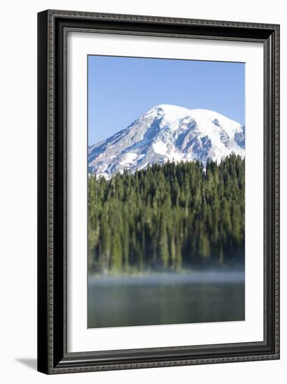 Reflection Lake. Mt. Rainier National Park, WA-Justin Bailie-Framed Photographic Print