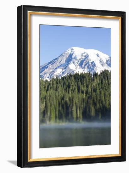 Reflection Lake. Mt. Rainier National Park, WA-Justin Bailie-Framed Photographic Print