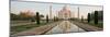 Reflection of a Mausoleum in Water, Taj Mahal, Agra, Uttar Pradesh, India-null-Mounted Photographic Print