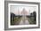 Reflection of a Mausoleum in Water, Taj Mahal, Agra, Uttar Pradesh, India-null-Framed Photographic Print